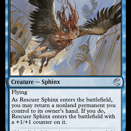 Rescuer Sphinx [Ravnica: Clue Edition]