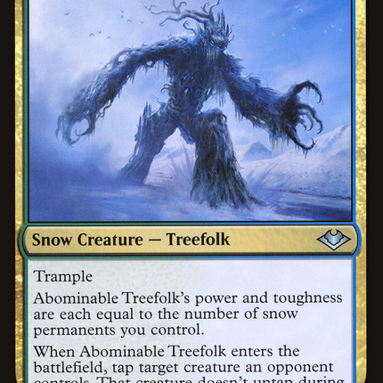 Abominable Treefolk [Modern Horizons]