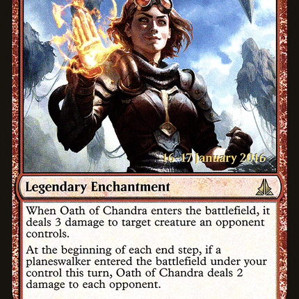 Oath of Chandra [Oath of the Gatewatch Promos] Prerelease Foil