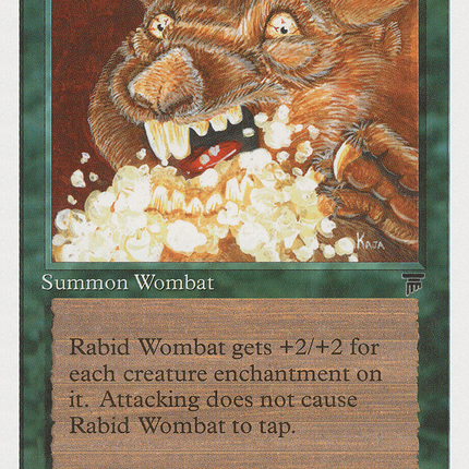 Rabid Wombat [Chronicles]