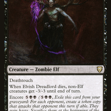 Elvish Dreadlord [Commander Legends]