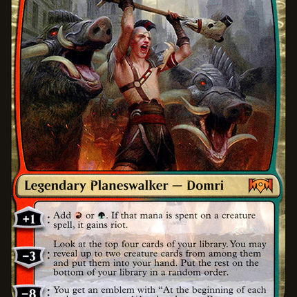 Domri, Chaos Bringer [Ravnica Allegiance]