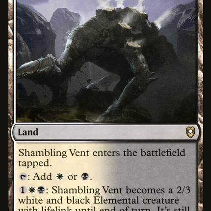 Shambling Vent [Commander Legends: Battle for Baldur's Gate]