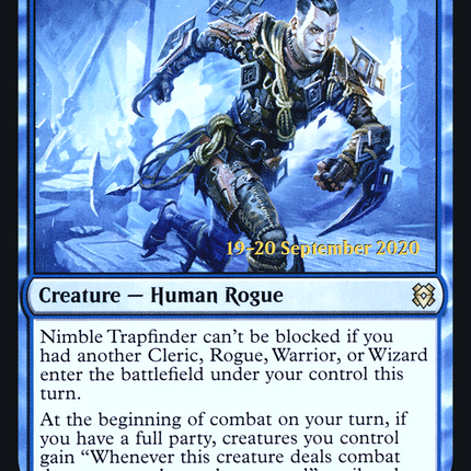 Nimble Trapfinder [Zendikar Rising Promos] Prerelease Foil