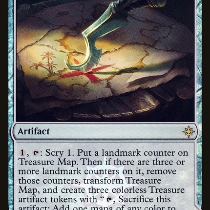 Treasure Map // Treasure Cove (compasslanddfc) [XLN Treasure Chest] Foil