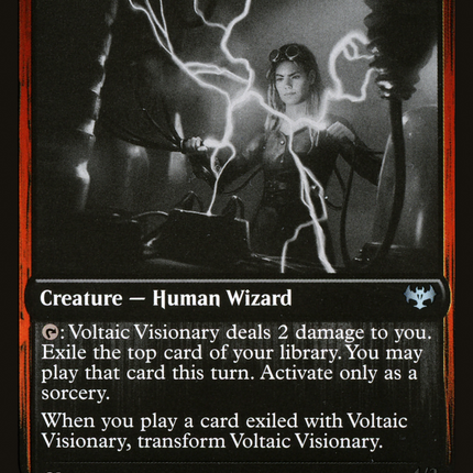 Voltaic Visionary // Volt-Charged Berserker [Innistrad: Double Feature]