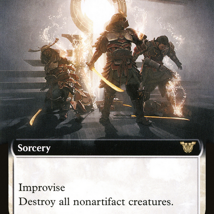 Organic Extinction (Extended Art) [Neon Dynasty Commander]