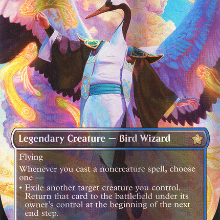 Kykar, Zephyr Awakener (Borderless) [Foundations] Mana Foil
