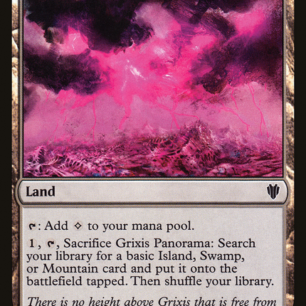 Grixis Panorama [Commander 2017]
