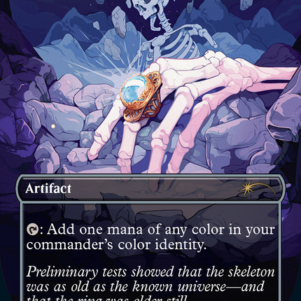 Arcane Signet (Borderless) [Secret Lair Drop] Galaxy