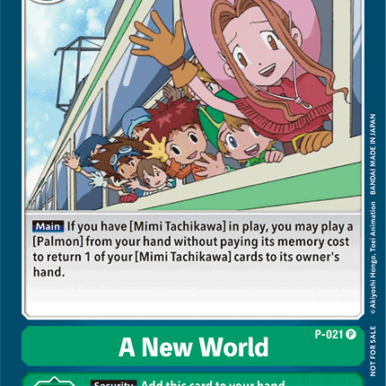 A New World [P-021] [Promotional Cards]