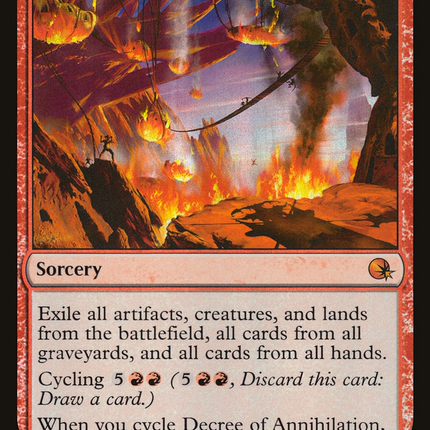 Decree of Annihilation [From the Vault: Annihilation] Foil