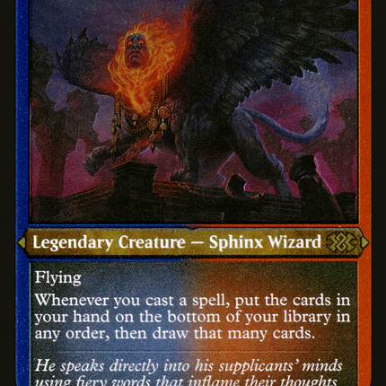 Arjun, the Shifting Flame [Double Masters 2022] Etched Foil