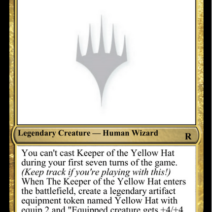 The Keeper of the Yellow Hat [Unknown Event]