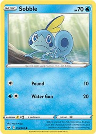 Sobble - 055/202 (Premium Collection) [Miscellaneous Cards & Products] Holofoil