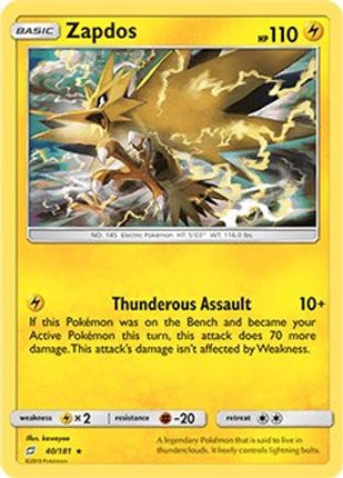 Zapdos - 40/181 [Deck Exclusives]