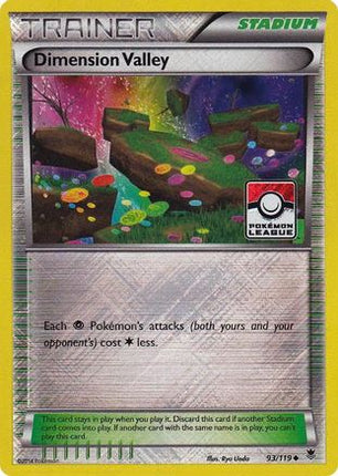 Dimension Valley - 93/119 (Pokemon League) [League & Championship Cards] Reverse Holofoil