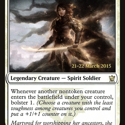 Anafenza, Kin-Tree Spirit [Dragons of Tarkir Promos] Prerelease Foil