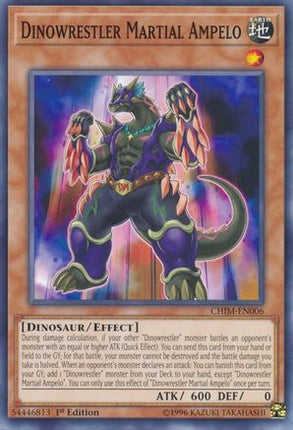 Dinowrestler Martial Ampelo (Common / Short Print) [CHIM-EN006] Unlimited