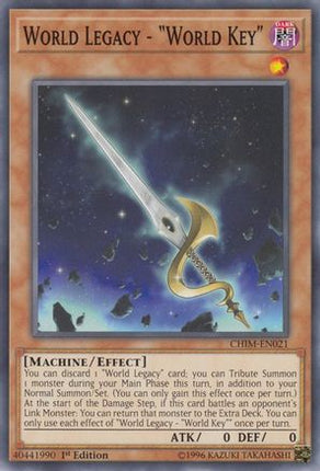 World Legacy - "World Key" (Common / Short Print) [CHIM-EN021] 1st Edition