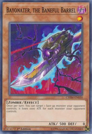 Bayonater, the Baneful Barrel (Common / Short Print) [CHIM-EN030] 1st Edition