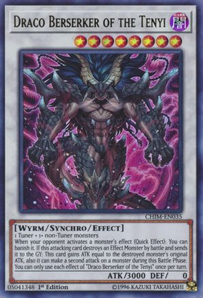 Draco Berserker of the Tenyi (Ultra Rare) [CHIM-EN035] Unlimited