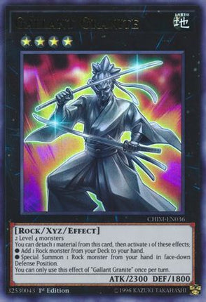 Gallant Granite (Ultra Rare) [CHIM-EN036] Unlimited