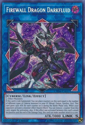 Firewall Dragon Darkfluid (Secret Rare) [CHIM-EN037] 1st Edition