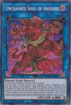 Unchained Soul of Anguish (Secret Rare) [CHIM-EN044] 1st Edition