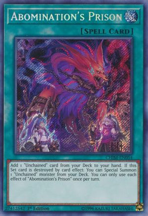 Abomination's Prison (Secret Rare) [CHIM-EN054] Unlimited