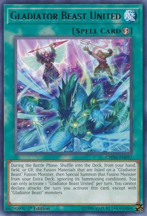 Gladiator Beast United (Rare) [CHIM-EN057] Unlimited