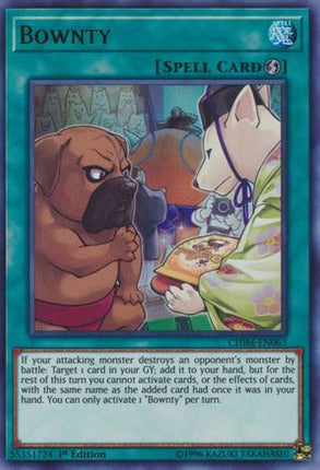 Bownty (Ultra Rare) [CHIM-EN063] 1st Edition