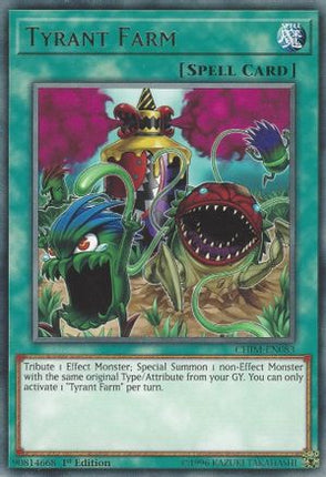 Tyrant Farm (Rare) [CHIM-EN083] 1st Edition