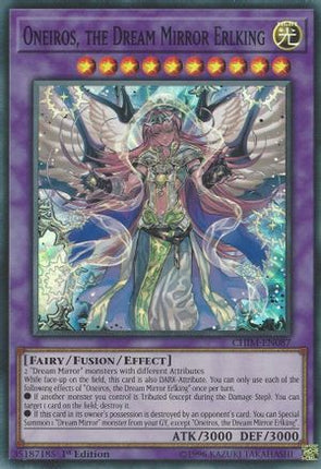 Oneiros, the Dream Mirror Erlking (Super Rare) [CHIM-EN087] 1st Edition