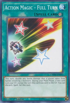 Action Magic - Full Turn (Common / Short Print) [CHIM-EN093] 1st Edition