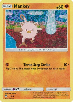Mankey - 8/12 [McDonald's Promos 2019] Holofoil