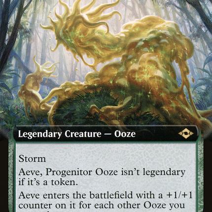 Aeve, Progenitor Ooze (Extended Art) [Modern Horizons 2]