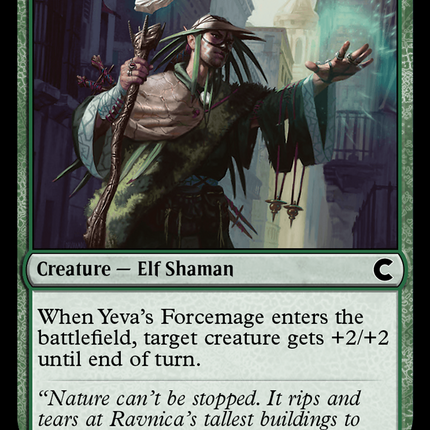 Yeva's Forcemage [Ravnica: Clue Edition]