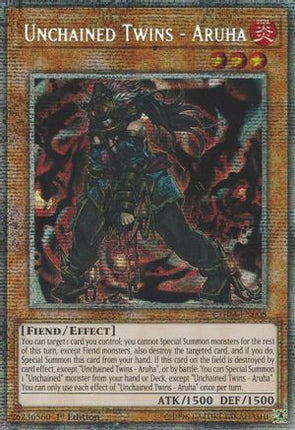 Unchained Twins - Aruha (Starlight Rare)  [CHIM-EN008] 1st Edition