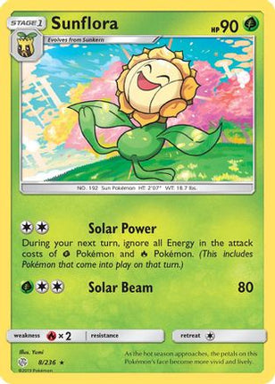 Sunflora - 8/236 [SM - Cosmic Eclipse] Reverse Holofoil