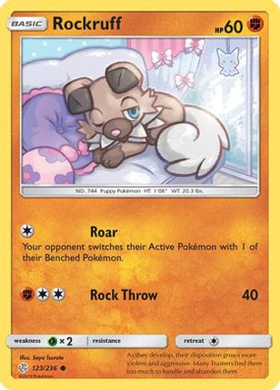 Rockruff - 123/236 [SM - Cosmic Eclipse]