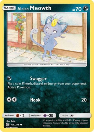 Alolan Meowth - 128/236 [SM - Cosmic Eclipse]