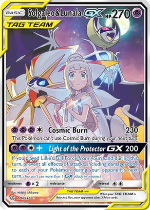 Solgaleo & Lunala GX (Full Art) - 216/236 [SM - Cosmic Eclipse] Holofoil
