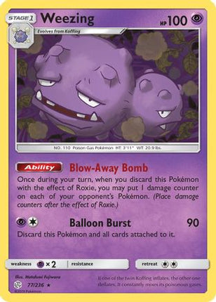 Weezing - 77/236 [SM - Cosmic Eclipse]
