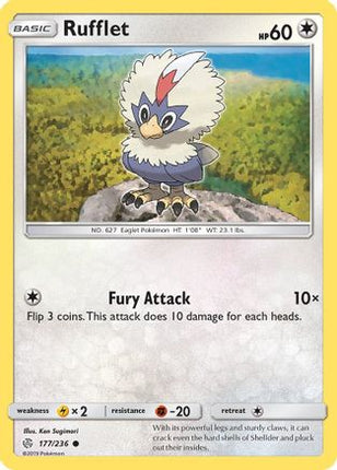 Rufflet - 177/236 [SM - Cosmic Eclipse]