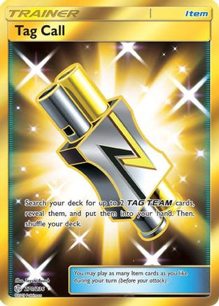 Tag Call (Secret) 270/236 - SM  Cosmic Eclipse Holofoil