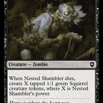 Nested Shambler [Bloomburrow Commander]