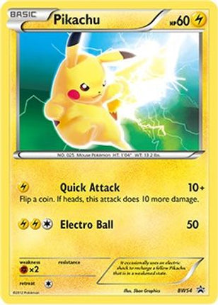 Pikachu - BW54 - null/null [Black and White Promos]