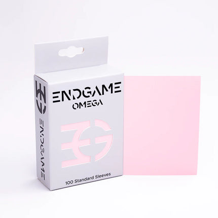 ENDGAME: OMEGA Standard Size Sleeves - Sakura Pink (100 Count)