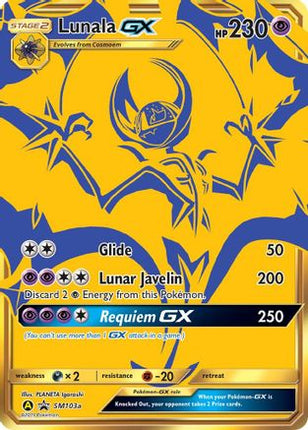 Lunala GX - SM103a - SM103a/null [SM Promos] Holofoil